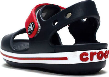 Crocs Πλαστικά Πέδιλα Αγόρι Μπλε -Κόκκινο crocband sandal 12856-485