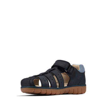 Clarks Closed Sandal Boy Blue Roam Bay K