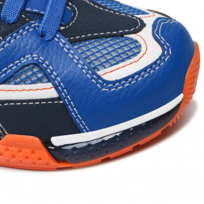 Geox Sneaker Αγόρι  Μπλε Ρουά Φωτάκια J16FEA 0CE14 C0685