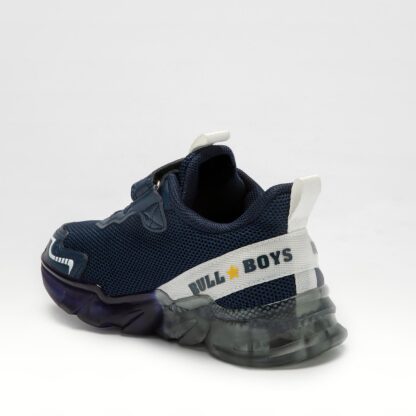 Bull Boys Sneakers Αγόρι Με Φωτάκια Μπλε DNAL3360-AE01