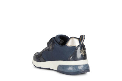 Geox Sneakers Κορίτσι Με Φωτάκια Μπλε J268VD 0ANAJ C4256