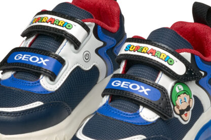 Geox Sneakers Αγόρι Με Φωτάκια Μπλε J46LBI 054FU C4226