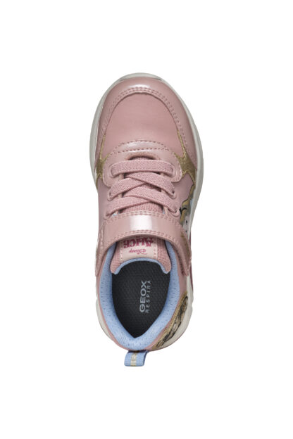 Geox Sneakers Κορίτσι Με Φωτάκια Ροζ J46M4E 0ANKN C8W2U