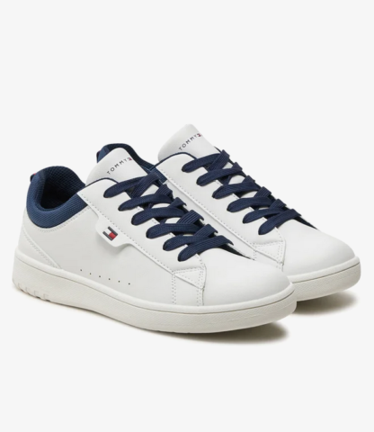 Tommy Hilfiger Sneakers Αγόρι Άσπρο T3X9-33646-1452-X336