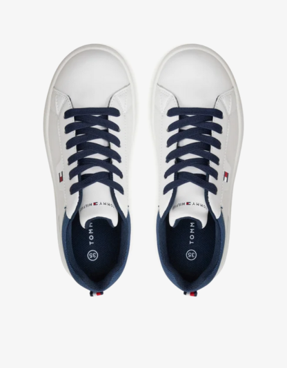 Tommy Hilfiger Sneakers Αγόρι Άσπρο T3X9-33646-1452-X336